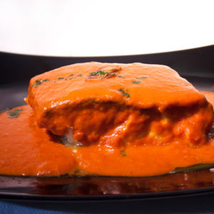 Bakalao a la Bizkaina (2 tajadas)