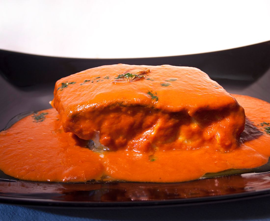 Bakalao a la Bizkaina (2 tajadas)