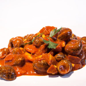 Caracoles a la vizcaína