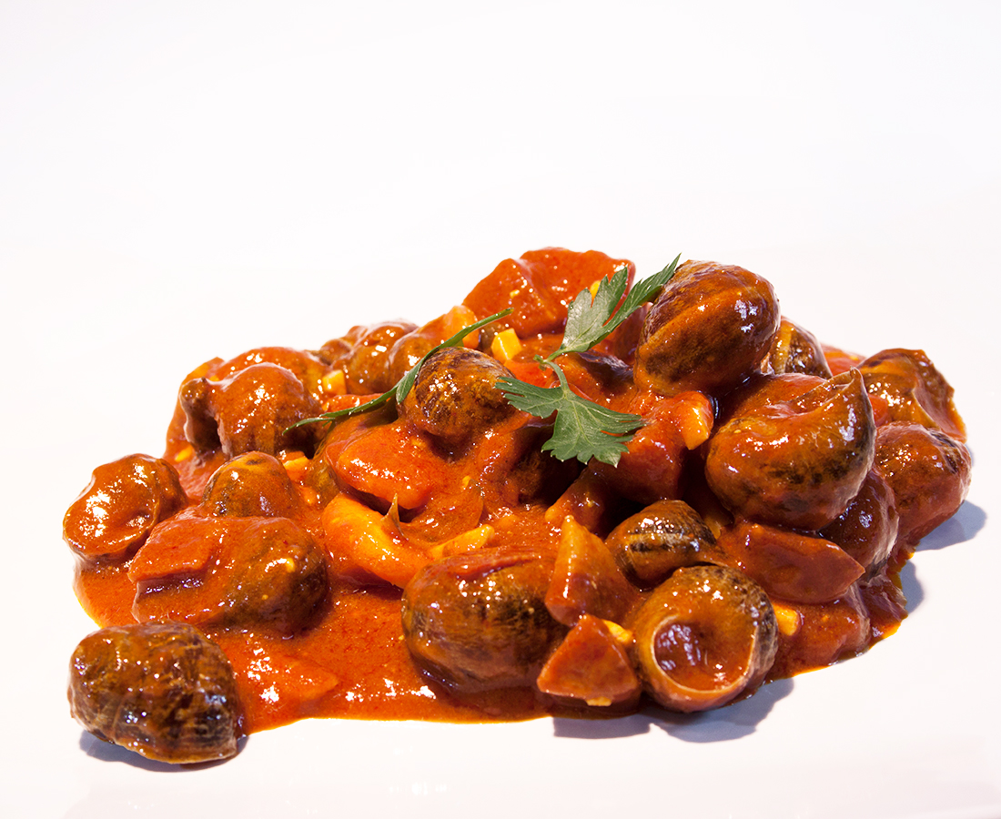 Caracoles a la vizcaína