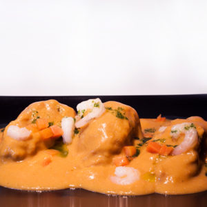 Piquillos rellenos de txangurro