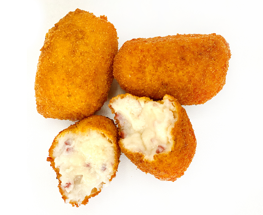 Croquetas de Jamón Ibérico (Bandeja de 10 unidades)